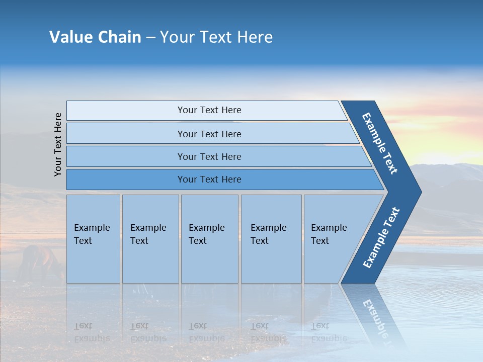 Sky View Sunrise PowerPoint Template