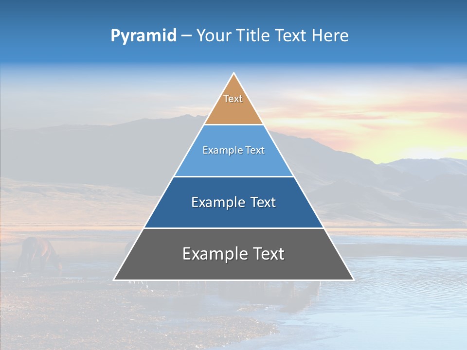 Sky View Sunrise PowerPoint Template