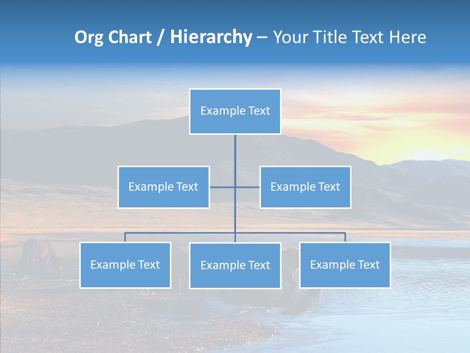Sky View Sunrise PowerPoint Template
