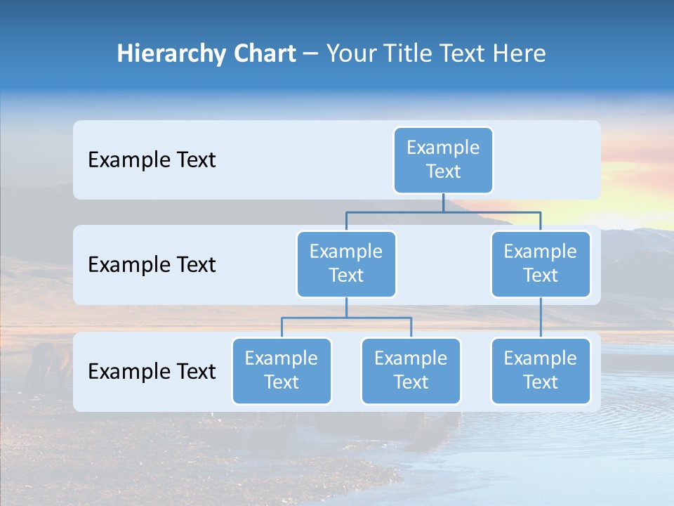 Sky View Sunrise PowerPoint Template