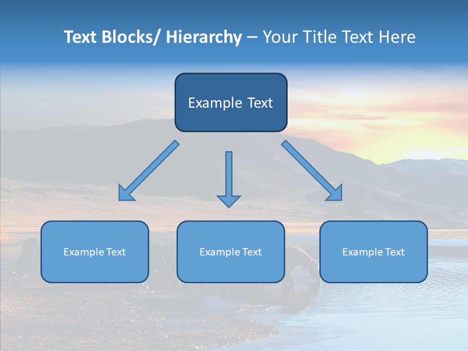 Sky View Sunrise PowerPoint Template