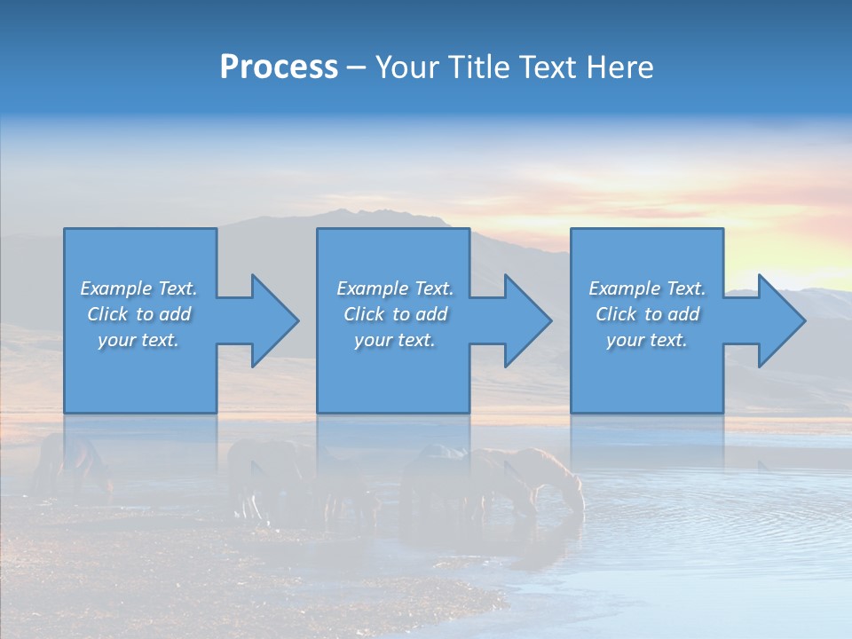 Sky View Sunrise PowerPoint Template