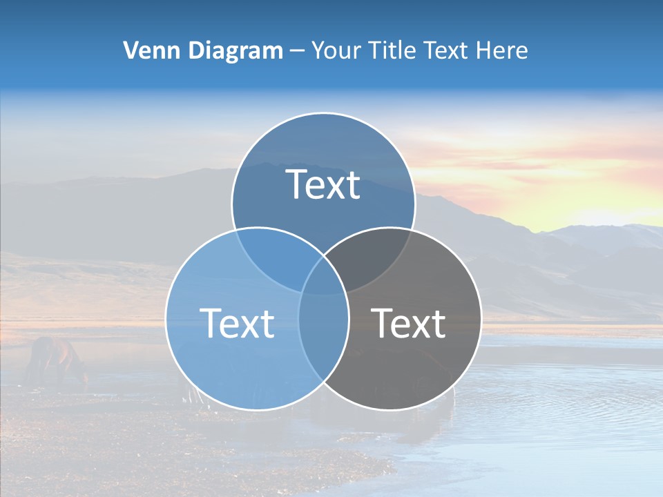 Sky View Sunrise PowerPoint Template