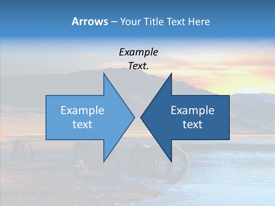 Sky View Sunrise PowerPoint Template