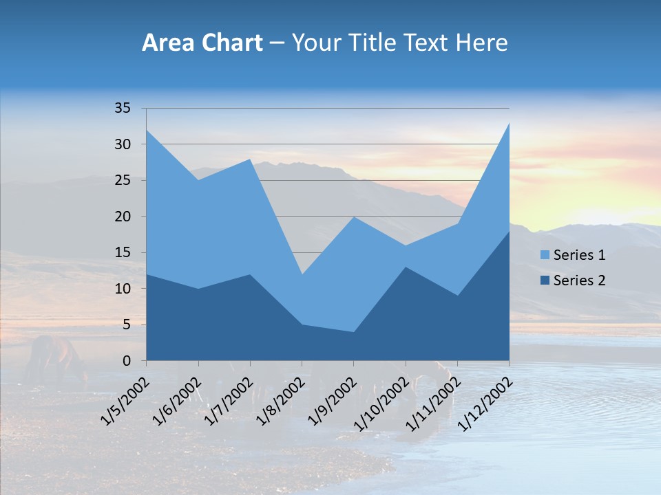 Sky View Sunrise PowerPoint Template