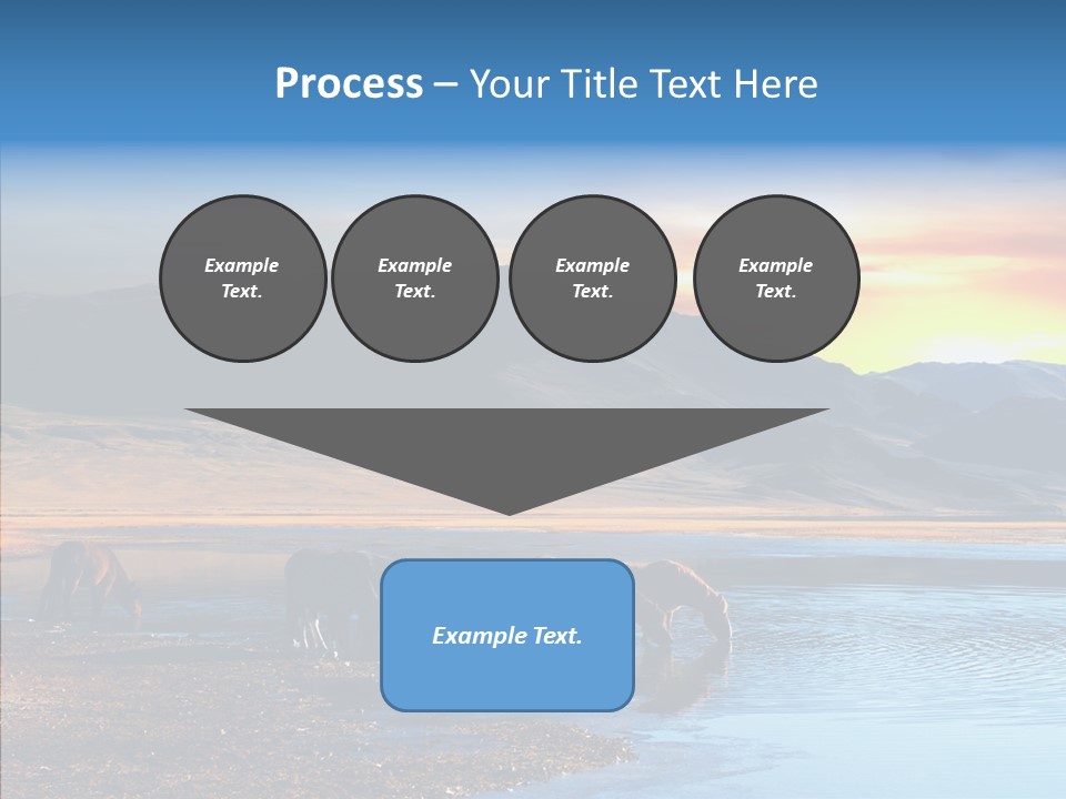 Sky View Sunrise PowerPoint Template