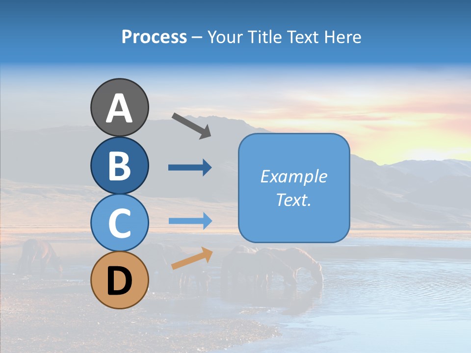 Sky View Sunrise PowerPoint Template