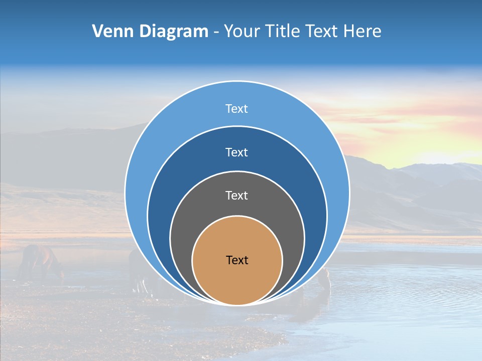 Sky View Sunrise PowerPoint Template
