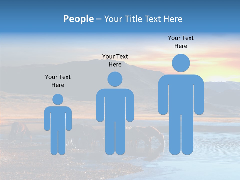 Sky View Sunrise PowerPoint Template