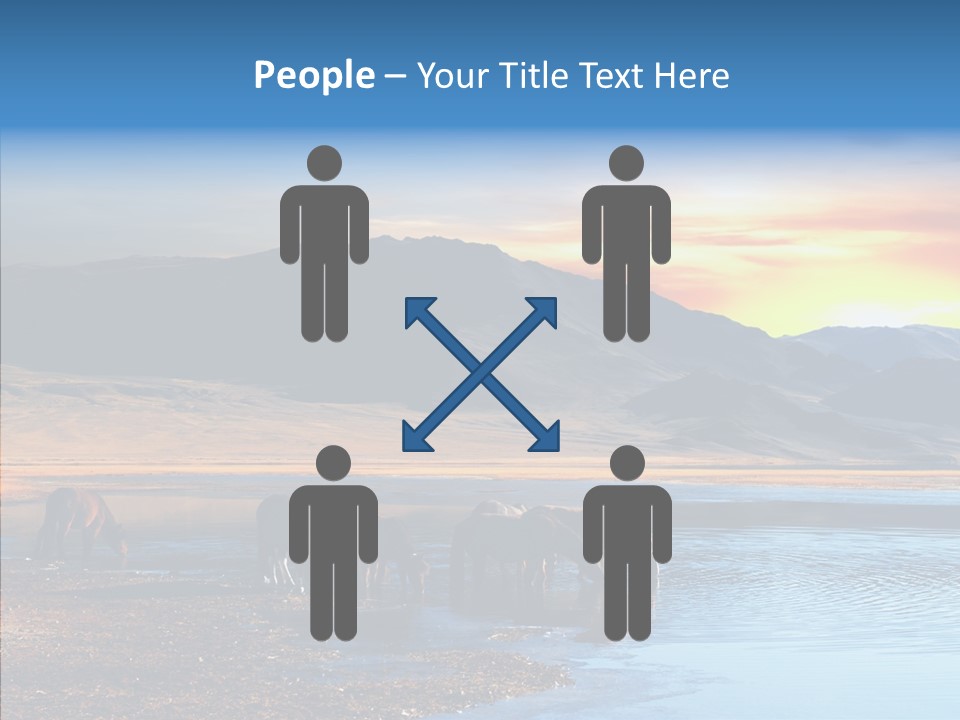 Sky View Sunrise PowerPoint Template