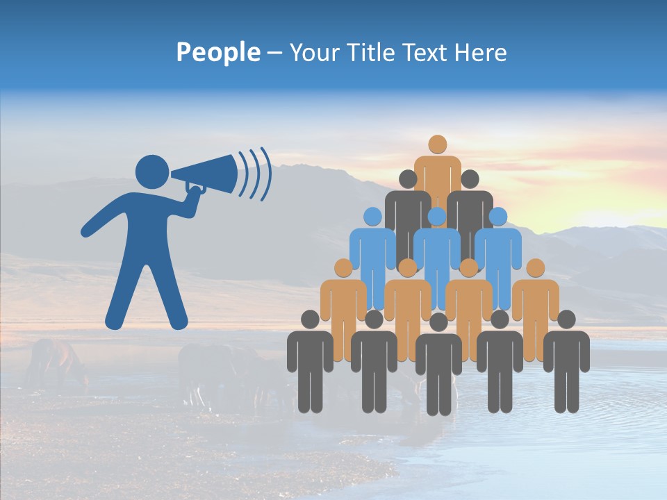 Sky View Sunrise PowerPoint Template