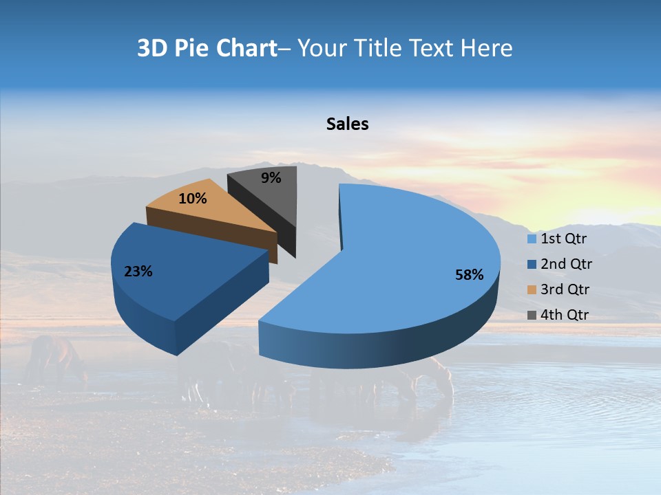 Sky View Sunrise PowerPoint Template