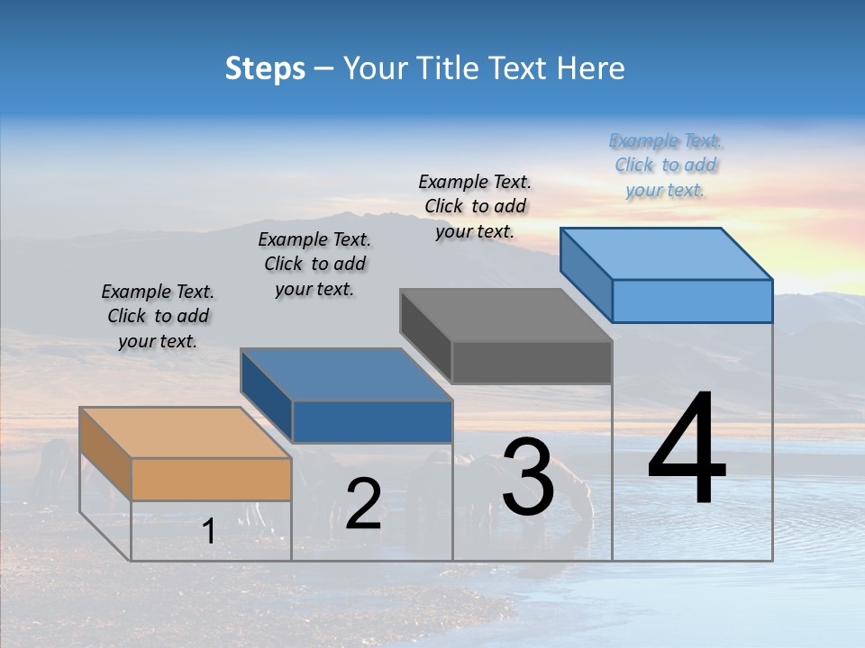 Sky View Sunrise PowerPoint Template