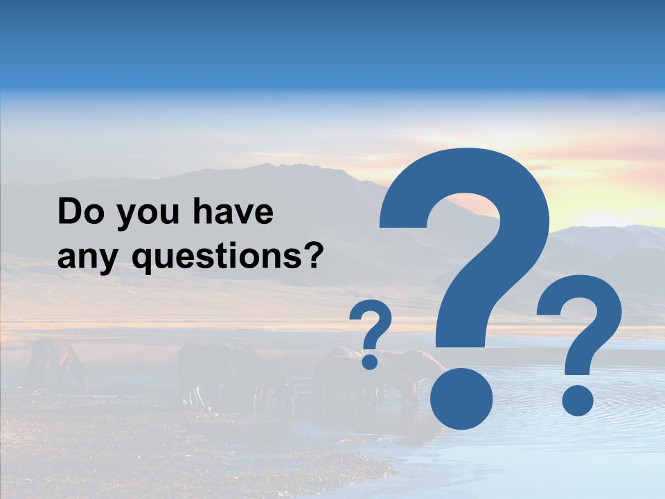 Sky View Sunrise PowerPoint Template