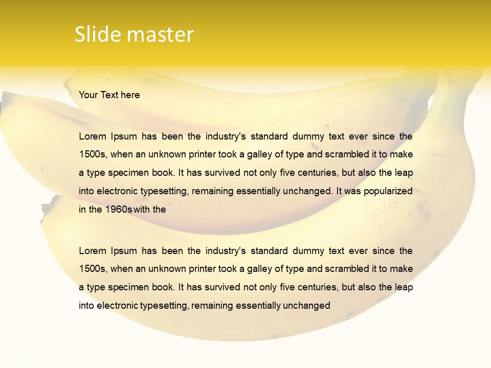 Healthy Peel Organic PowerPoint Template