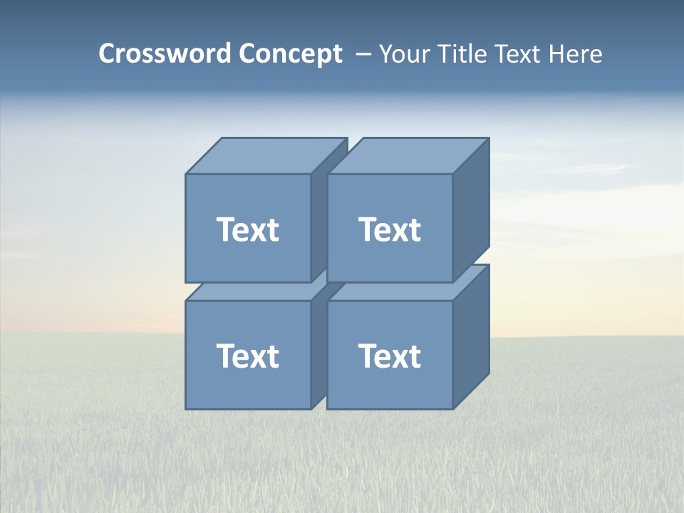 Beautiful Nature Agriculture PowerPoint Template