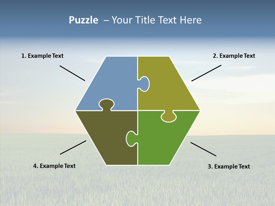 Beautiful Nature Agriculture PowerPoint Template