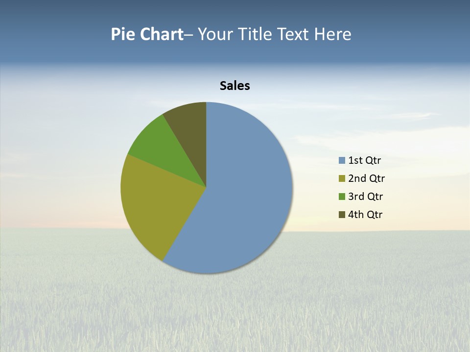 Beautiful Nature Agriculture PowerPoint Template