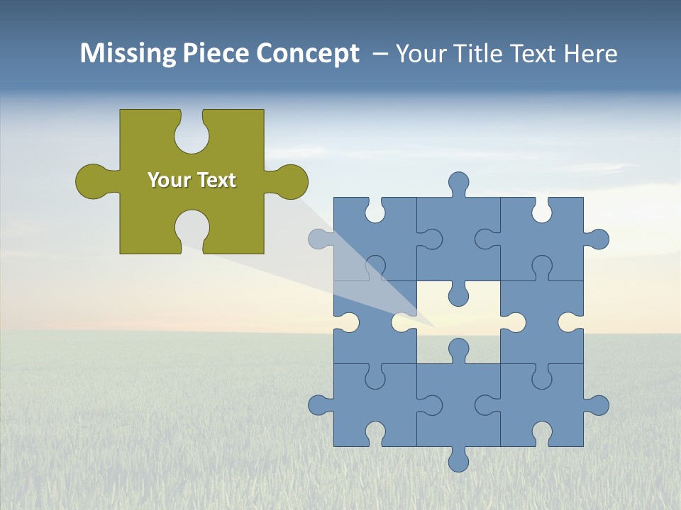 Beautiful Nature Agriculture PowerPoint Template