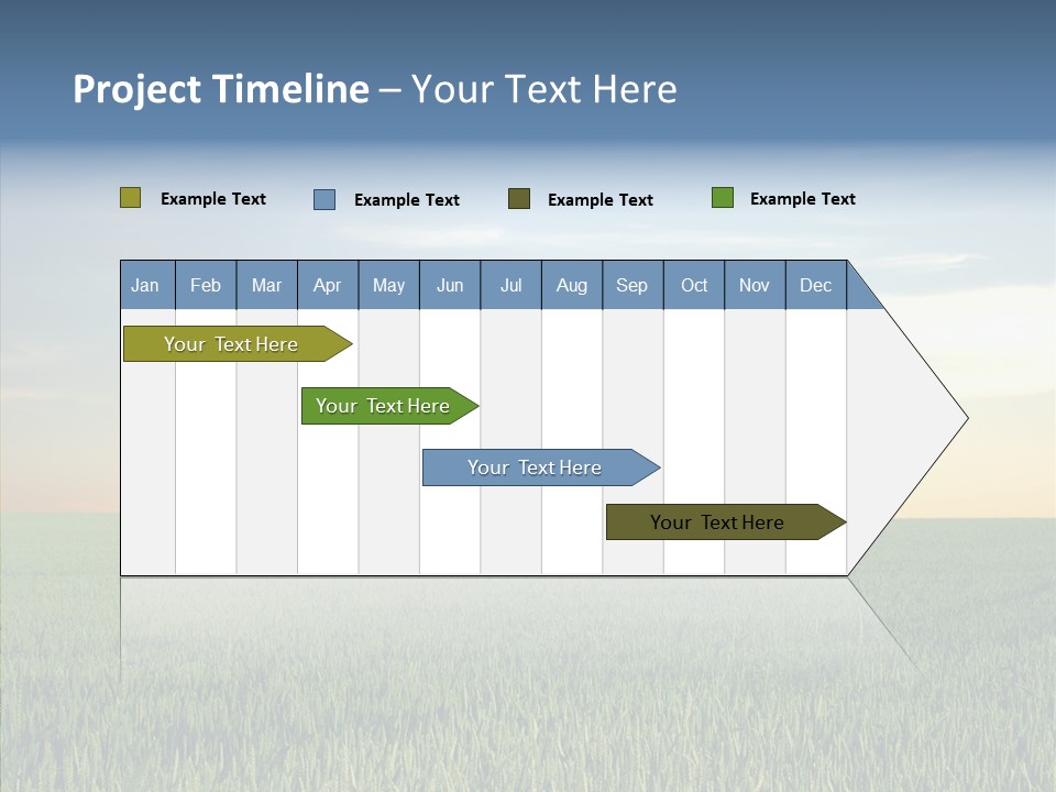 Beautiful Nature Agriculture PowerPoint Template