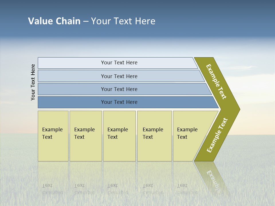 Beautiful Nature Agriculture PowerPoint Template
