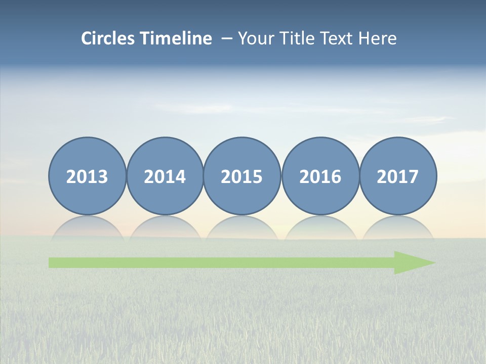 Beautiful Nature Agriculture PowerPoint Template