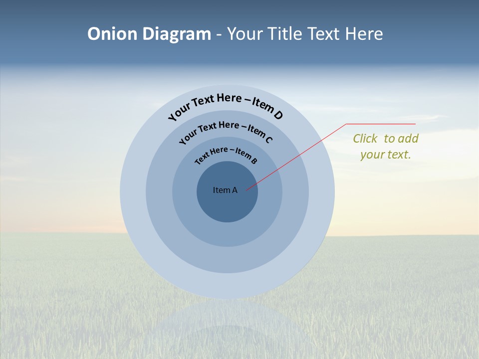 Beautiful Nature Agriculture PowerPoint Template