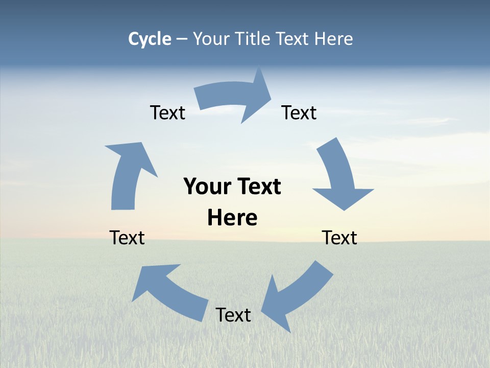 Beautiful Nature Agriculture PowerPoint Template