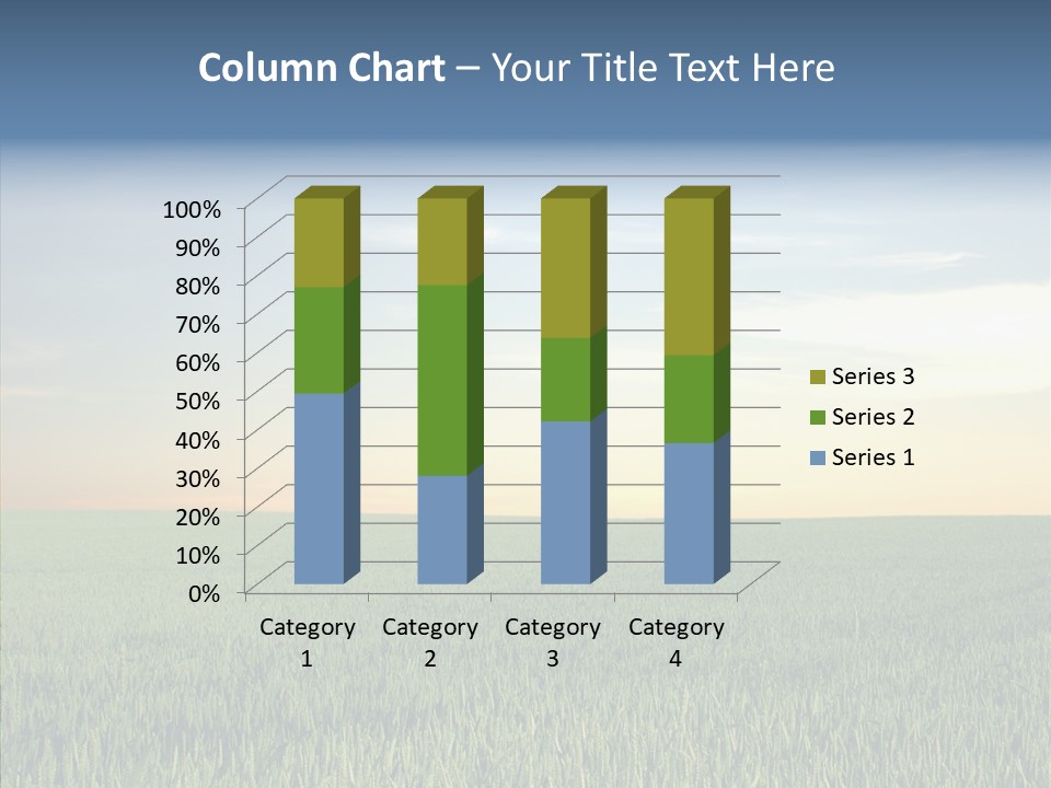 Beautiful Nature Agriculture PowerPoint Template