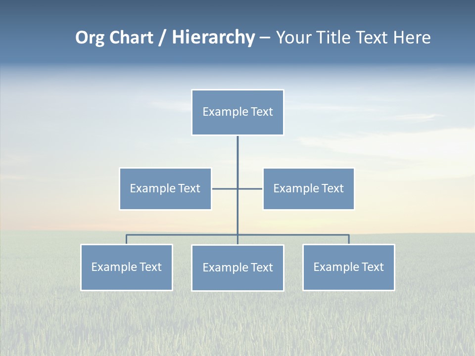 Beautiful Nature Agriculture PowerPoint Template
