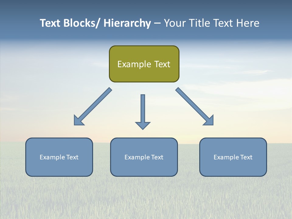 Beautiful Nature Agriculture PowerPoint Template