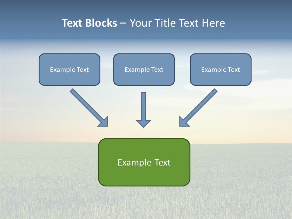 Beautiful Nature Agriculture PowerPoint Template