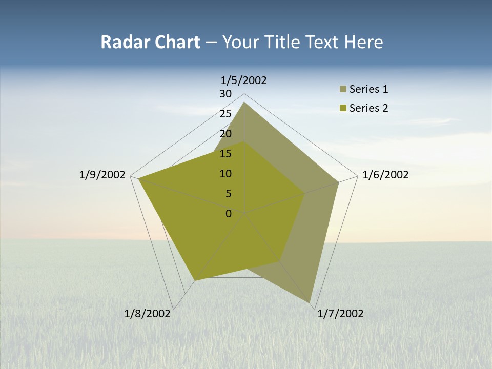 Beautiful Nature Agriculture PowerPoint Template