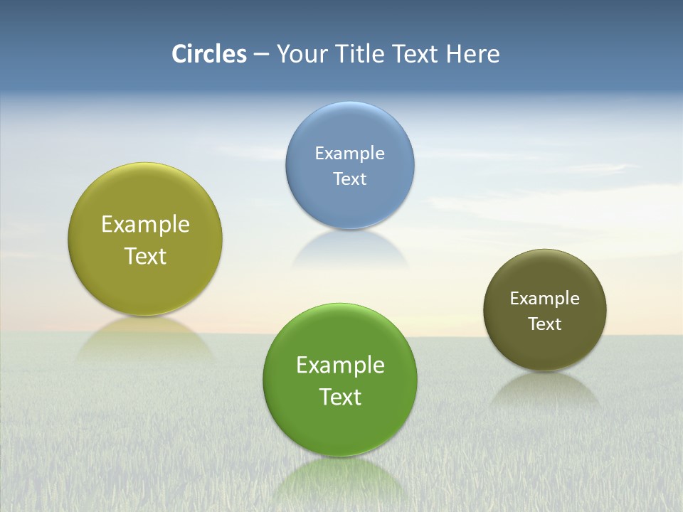 Beautiful Nature Agriculture PowerPoint Template