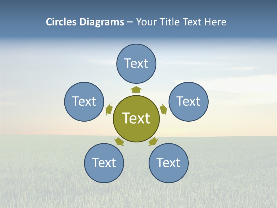 Beautiful Nature Agriculture PowerPoint Template