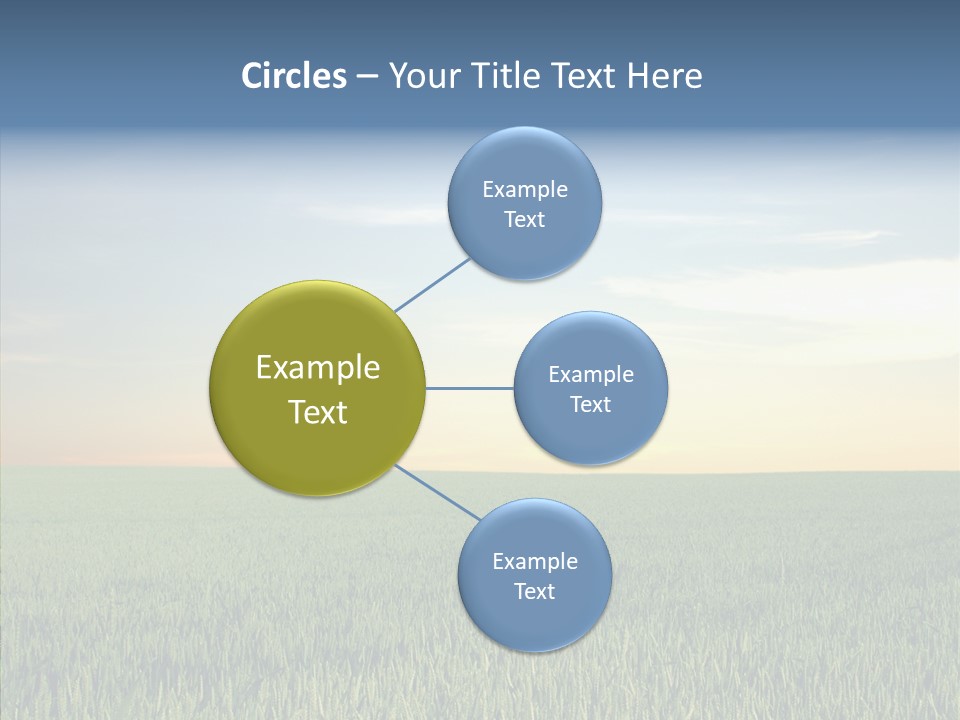 Beautiful Nature Agriculture PowerPoint Template