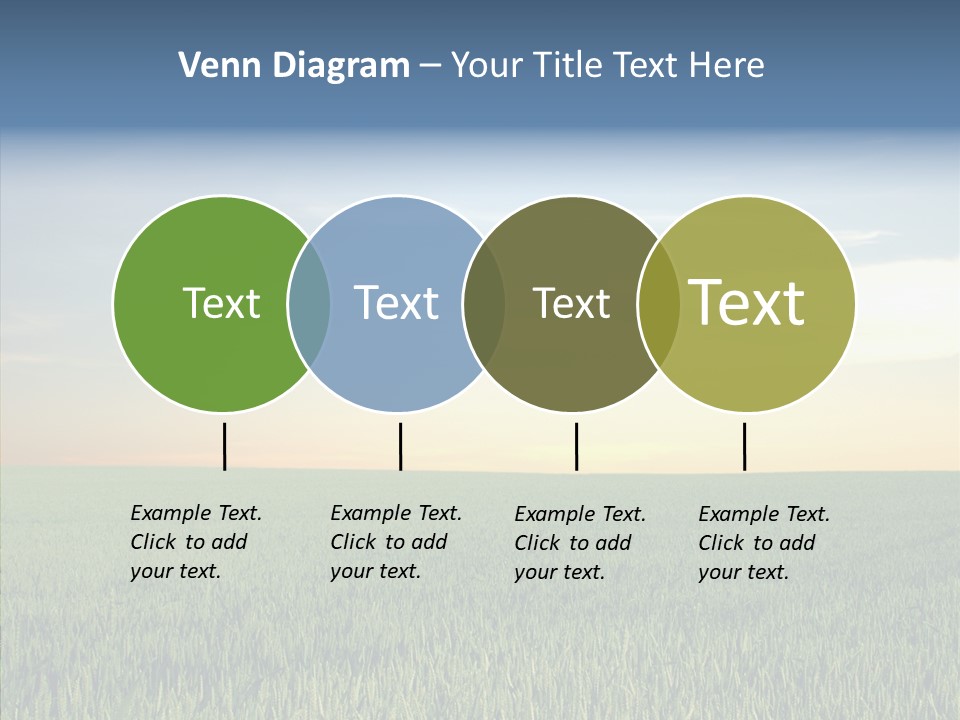 Beautiful Nature Agriculture PowerPoint Template