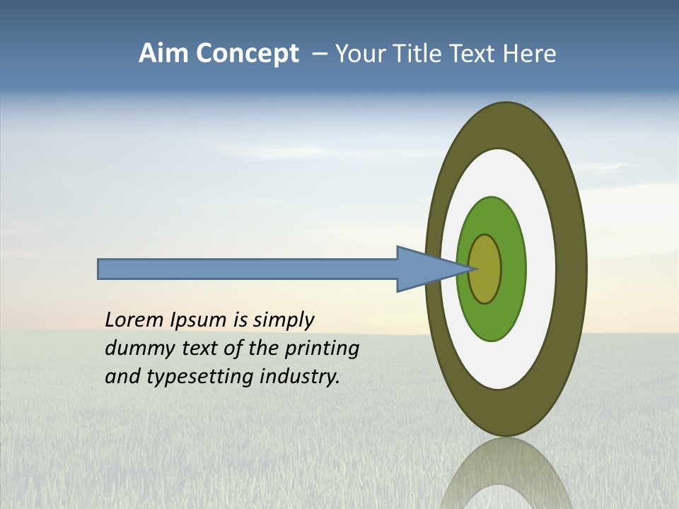 Beautiful Nature Agriculture PowerPoint Template