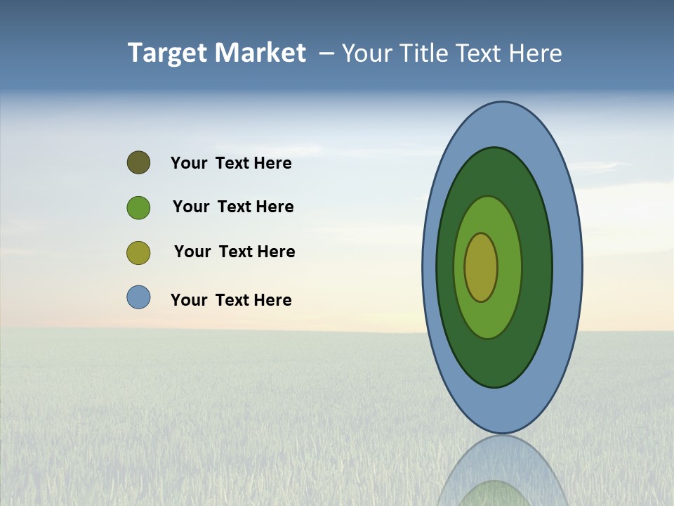 Beautiful Nature Agriculture PowerPoint Template