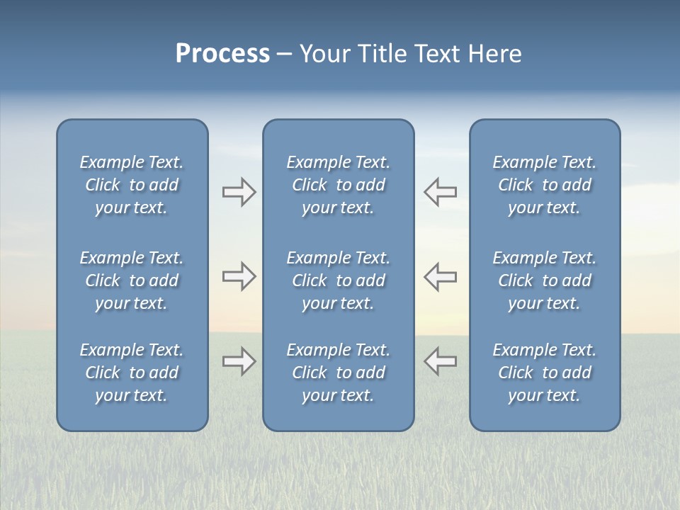 Beautiful Nature Agriculture PowerPoint Template
