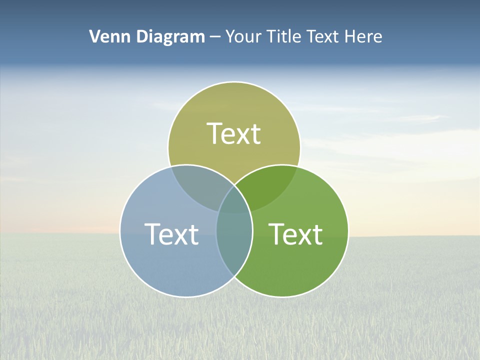 Beautiful Nature Agriculture PowerPoint Template