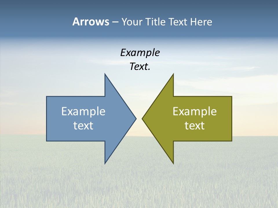 Beautiful Nature Agriculture PowerPoint Template
