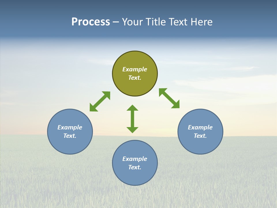 Beautiful Nature Agriculture PowerPoint Template