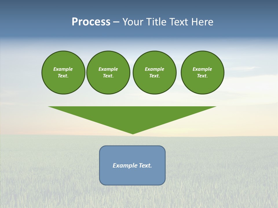 Beautiful Nature Agriculture PowerPoint Template