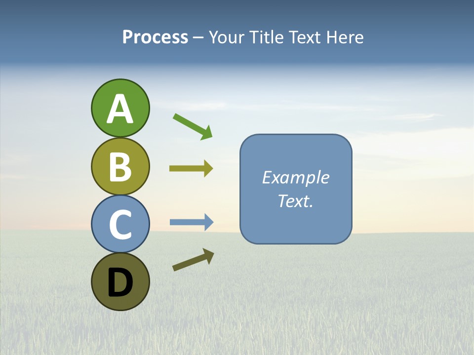 Beautiful Nature Agriculture PowerPoint Template