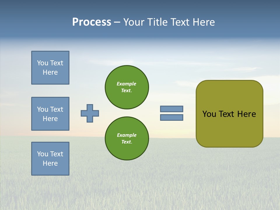 Beautiful Nature Agriculture PowerPoint Template