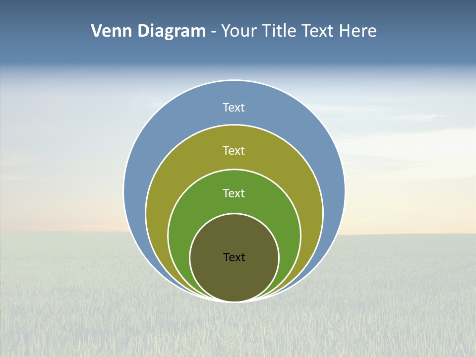 Beautiful Nature Agriculture PowerPoint Template