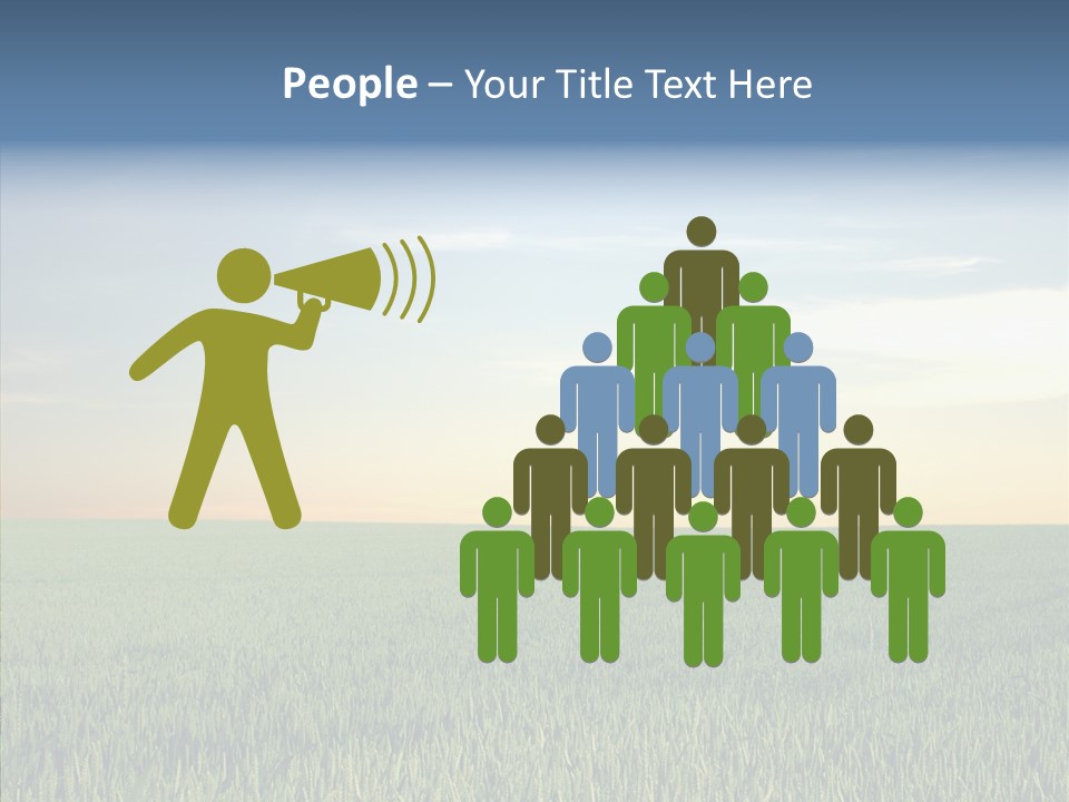 Beautiful Nature Agriculture PowerPoint Template