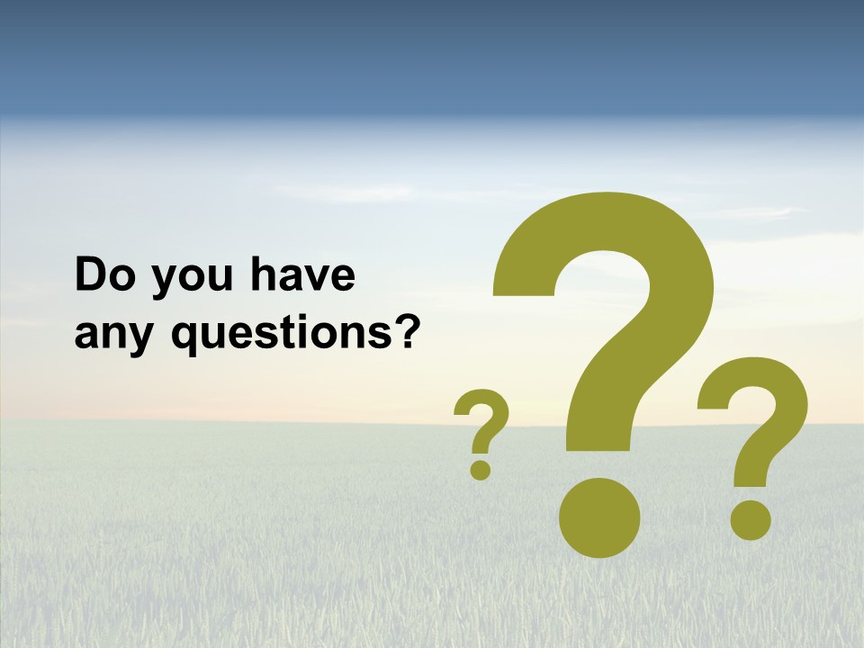 Beautiful Nature Agriculture PowerPoint Template