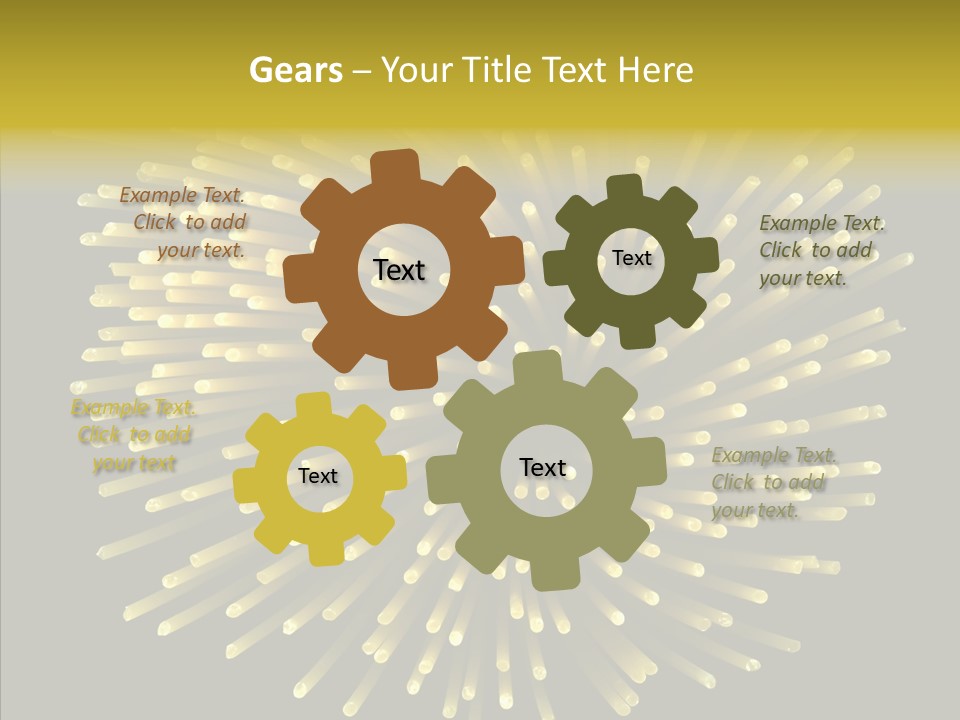 Eating Close Up Group PowerPoint Template